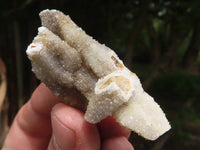 Natural Drusy Quartz Coated Calcite Pseudomorph Specimens  x 35 From Alberts Mountain, Lesotho - TopRock