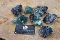 Natural Cobbed & Stone Sealed Watermelon Fluorite Pieces x 24 From Uis, Namibia - TopRock