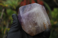 Polished Gorgeous Trio Of Window Amethyst Quartz Crystals  x 3 From Akansobe, Madagascar - TopRock