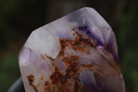 Polished Gorgeous Trio Of Window Amethyst Quartz Crystals  x 3 From Akansobe, Madagascar - TopRock