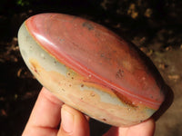 Polished Polychrome / Picasso Jasper Standing Free Forms  x 4 From Madagascar - Toprock Gemstones and Minerals 