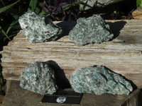 Natural Emeralds In Matrix x 4 From Zimbabwe - TopRock