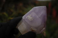 Polished Gorgeous Trio Of Window Amethyst Quartz Crystals  x 3 From Akansobe, Madagascar - TopRock