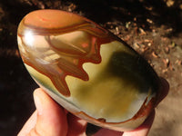 Polished Polychrome / Picasso Jasper Standing Free Forms  x 4 From Madagascar - Toprock Gemstones and Minerals 