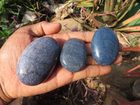 Polished Medium Sized Selected Lazulite Gallets - sold per kg  From Ambatofinandrahana, Madagascar - TopRock