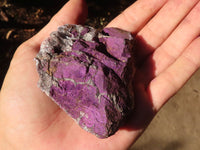 Natural Metallic Purpurite Cobbed Specimens  x 12 From Erongo, Namibia - Toprock Gemstones and Minerals 