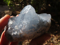 Natural Blue Celestite Crystal Specimens  x 6 From Sakoany, Madagascar