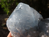 Natural Blue Celestite Crystal Specimens  x 6 From Sakoany, Madagascar