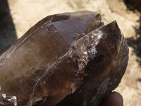 Natural Smokey Morion Quartz Crystals  x 2 From Melanje, Malawi - TopRock