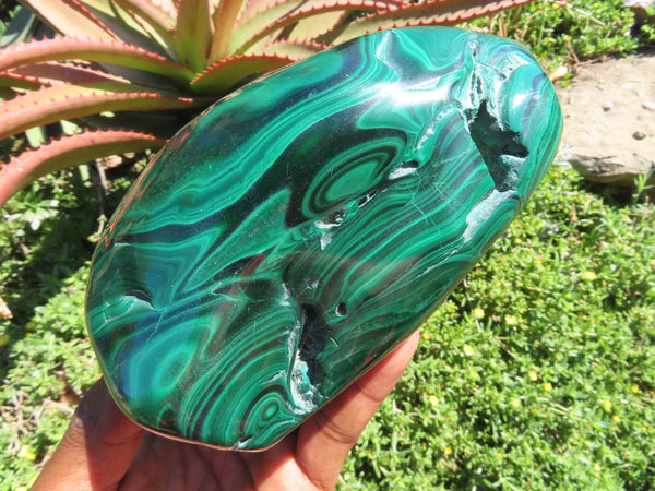 Polished Malachite Free Form x 1 From Congo - TopRock