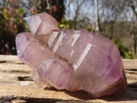 Natural Large Skeletal Amethyst Crystals  x 6 From Chiredzi, Zimbabwe