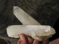 Natural Quartz Clusters With Large Clear Crystals  x 4 From Madagascar - TopRock