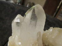 Natural Quartz Clusters With Large Clear Crystals  x 4 From Madagascar - TopRock