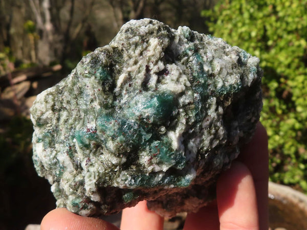 Natural Rare Emerald Mica In Matrix Cobbed Specimens x 6 From Mutoko, Zimbabwe