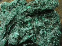 Natural Chatoyant Silky Malachite Specimens  x 12 From Kasompe, Congo - TopRock