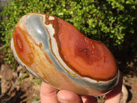 Polished Polychrome Jasper Domed Pieces  x 4 From Madagascar