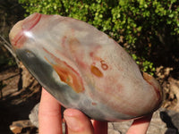 Polished Polychrome Jasper Domed Pieces  x 4 From Madagascar