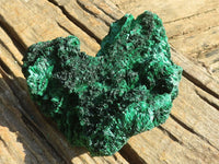 Natural Chatoyant Silky Malachite Specimen  x 1 From Congo - Toprock Gemstones and Minerals 