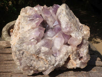 Natural Large Jacaranda Amethyst Crystal Cluster  x 1 From Mumbwa, Zambia - TopRock