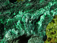 Natural Chatoyant Silky Malachite Specimen  x 1 From Congo - Toprock Gemstones and Minerals 