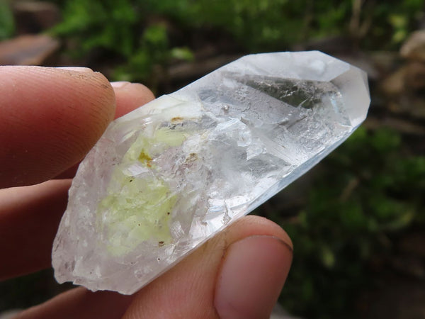 Natural Single Clear Quartz Crystals  x 35 From Mpika, Zambia - Toprock Gemstones and Minerals 