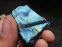 Polished One Side Polished Labradorite Slabs  x 35 From Madagascar - TopRock