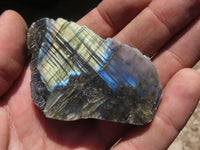 Polished One Side Polished Labradorite Slabs  x 35 From Madagascar - TopRock