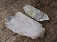 Natural Single Clear Quartz Crystals  x 35 From Mpika, Zambia - Toprock Gemstones and Minerals 