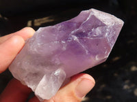 Natural Single Jacaranda Amethyst Crystals  x 12 From Mumbwe, Zambia - Toprock Gemstones and Minerals 