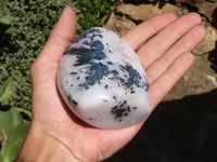 Polished Tourmalinated Quartz Standing Free Forms  x 3 From Namibia - TopRock