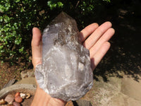 Polished Large Smokey Quartz Crystals  x 2 From Mulanje, Malawi - TopRock