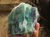 Polished Watermelon Fluorite Standing Slabs  x 3 From Uis, Namibia - TopRock