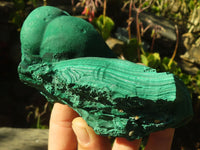 Natural Botryoidal Malachite Specimens  x 4 From Congo