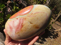 Polished Extra Large Polychrome Jasper Standing Free Form x 1 From Madagascar