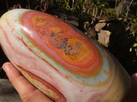 Polished Extra Large Polychrome Jasper Standing Free Form x 1 From Madagascar