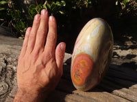 Polished Extra Large Polychrome Jasper Standing Free Form x 1 From Madagascar