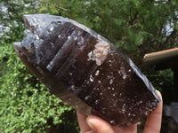 Natural Large Smokey Quartz Crystals  x 3 From Mulanje, Malawi - TopRock