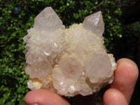 Natural White Spirit Cactus Quartz Clusters  x 12 From Boekenhouthoek, South Africa - Toprock Gemstones and Minerals 