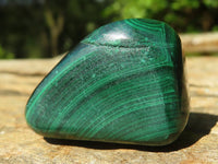 Polished Small Malachite Tumble Stones  x 20 From Congo - Toprock Gemstones and Minerals 