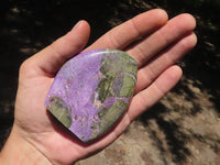 Polished Purple Stichtite & Serpentine Standing Free Forms  x 6 From Barberton, South Africa - TopRock