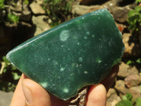 Polished Emerald Mtorolite / Chrome Chrysoprase Plates  x 12 From Zimbabwe - TopRock