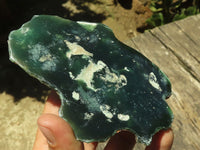 Polished Emerald Mtorolite / Chrome Chrysoprase Plates  x 12 From Zimbabwe - TopRock