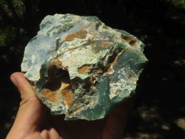 Natural Rough Green Mtorolite Specimens  x 2 From Zimbabwe - TopRock