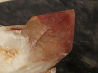 Natural Red Hematoid Phantom Quartz Clusters  x 3 From Karoi, Zimbabwe - TopRock