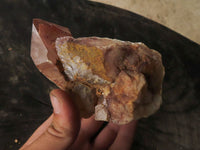 Natural Red Hematoid Phantom Quartz Clusters  x 3 From Karoi, Zimbabwe - TopRock