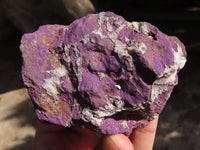 Natural Metallic Purpurite Cobbed Specimens  x 6 From Erongo, Namibia - Toprock Gemstones and Minerals 