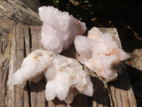 Natural Spirit Amethyst Quartz Clusters  x 3 From Boekenhouthoek, South Africa - Toprock Gemstones and Minerals 