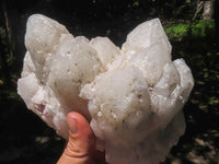 Natural Large Pineapple Candle Quartz Cluster  x 2 From Madagascar - TopRock