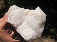 Natural Large Pineapple Candle Quartz Cluster  x 2 From Madagascar - TopRock