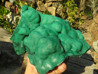 Natural Botryoidal Malachite Specimens  x 2 From Congo